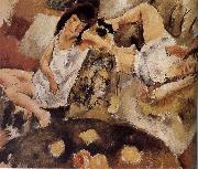 Jules Pascin Sleeping oil painting